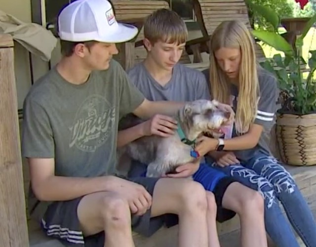 Archie with family