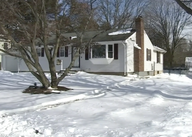 House with barking dog