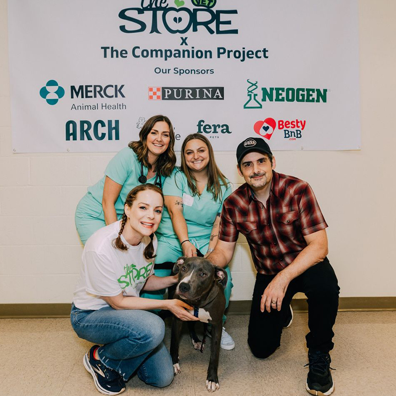 The Store, The Companion Project, Dr. Molly Brinkmann, Ashley Koll, Lemon Collaborative, Nashville, free vet clinic, Vet Store at The Store, free vet services for pets, the Paisleys 2